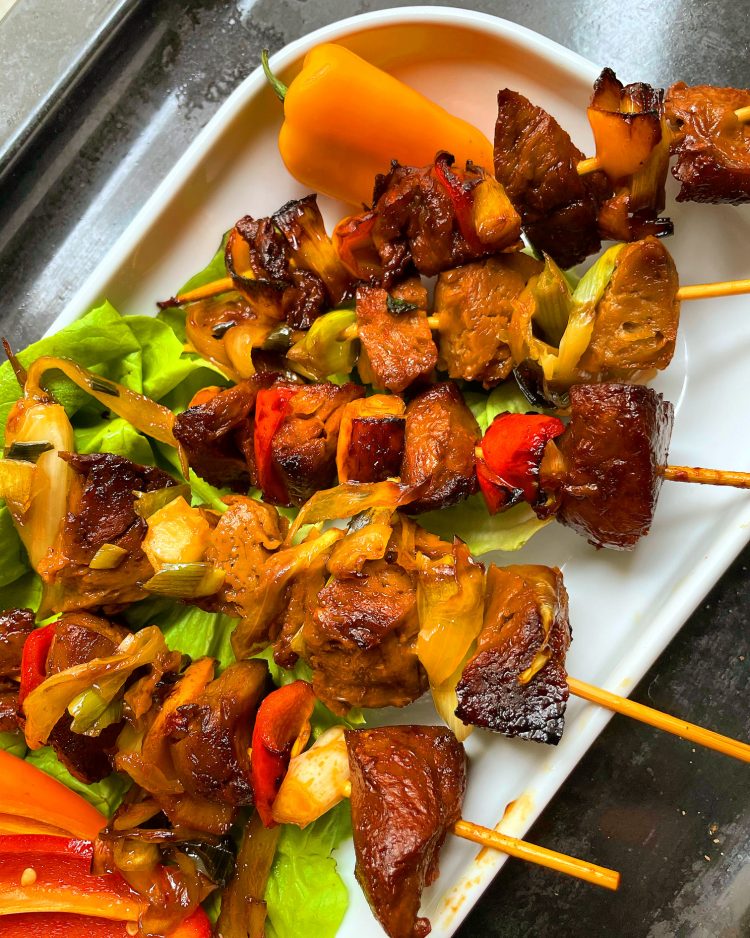 Brochette de seitan façon Yakitori VegetaL_SmeL